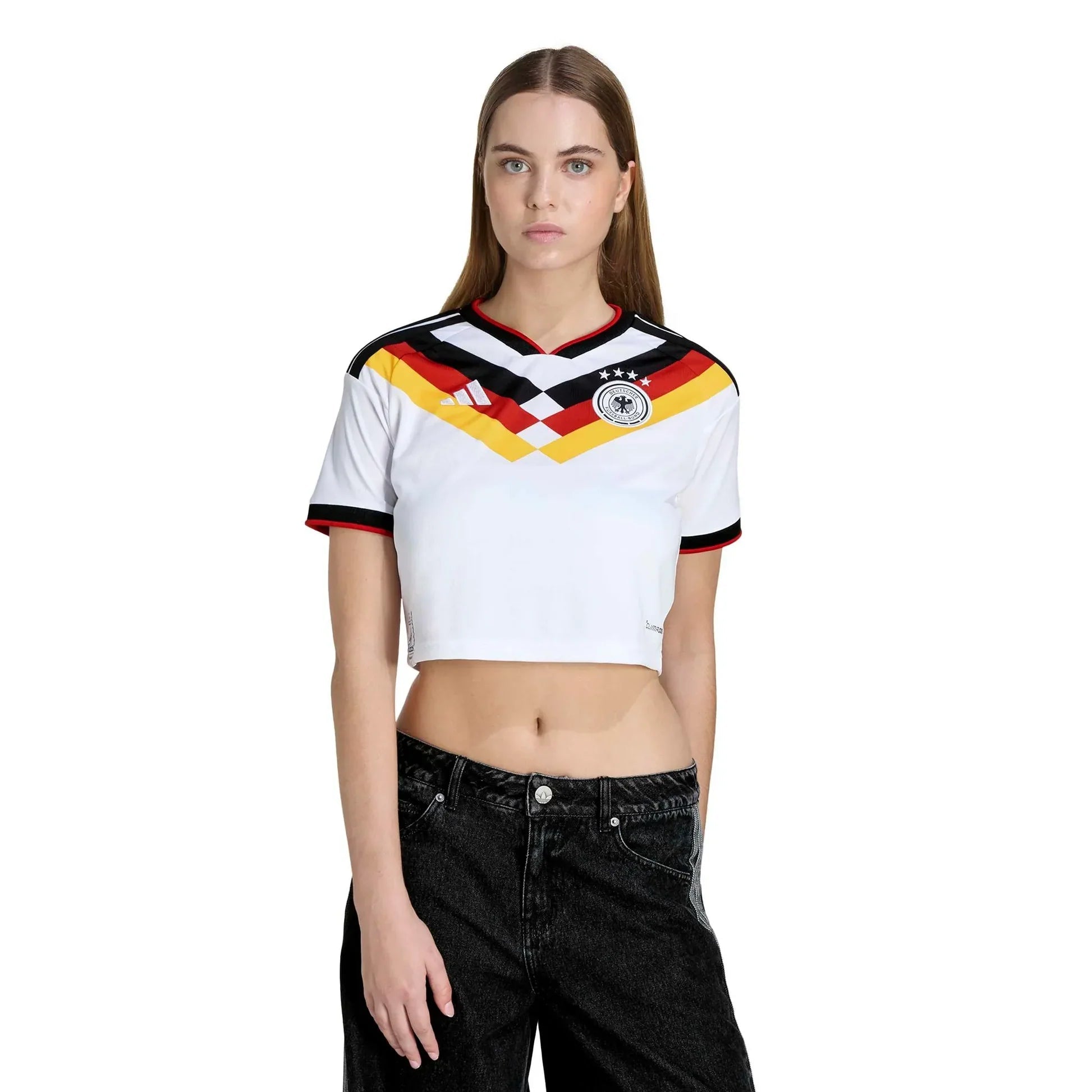 2026 Germany Women's Stadium Home Cropped Soccer Jersey - FutStore
