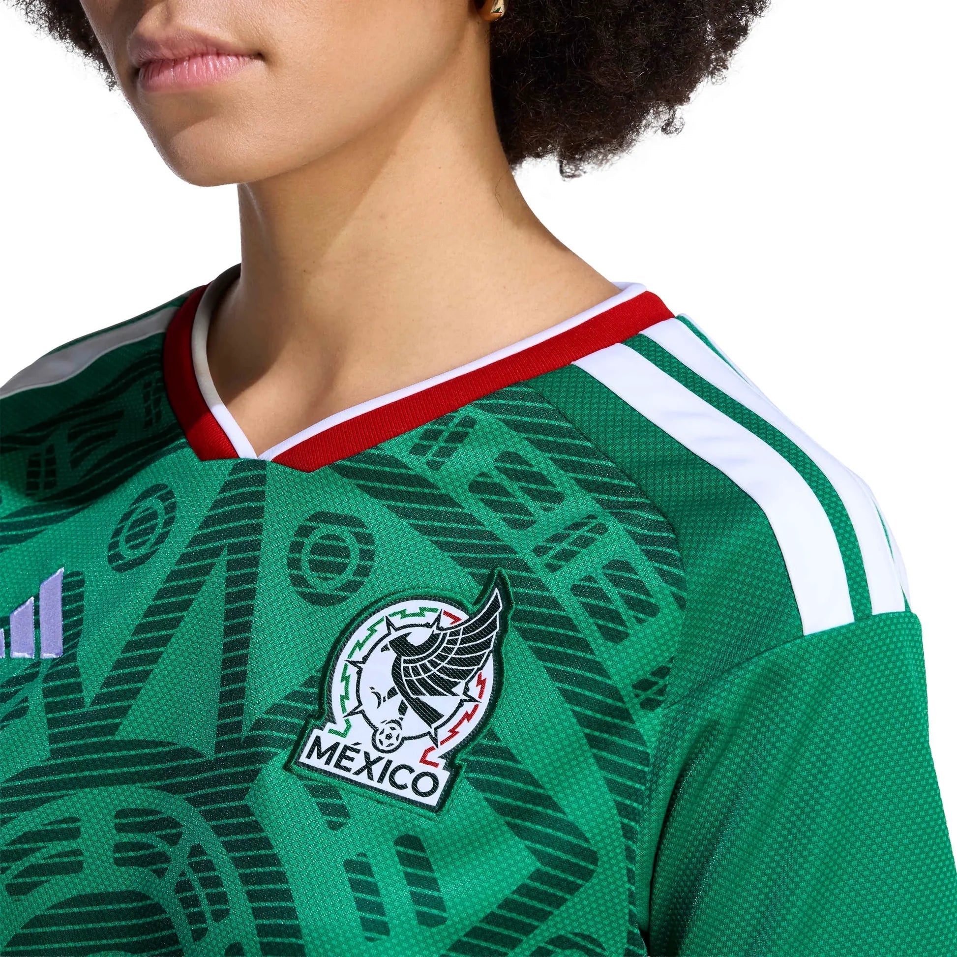 2026 Mexico Women's Stadium Home Cropped Soccer Jersey - FutStore