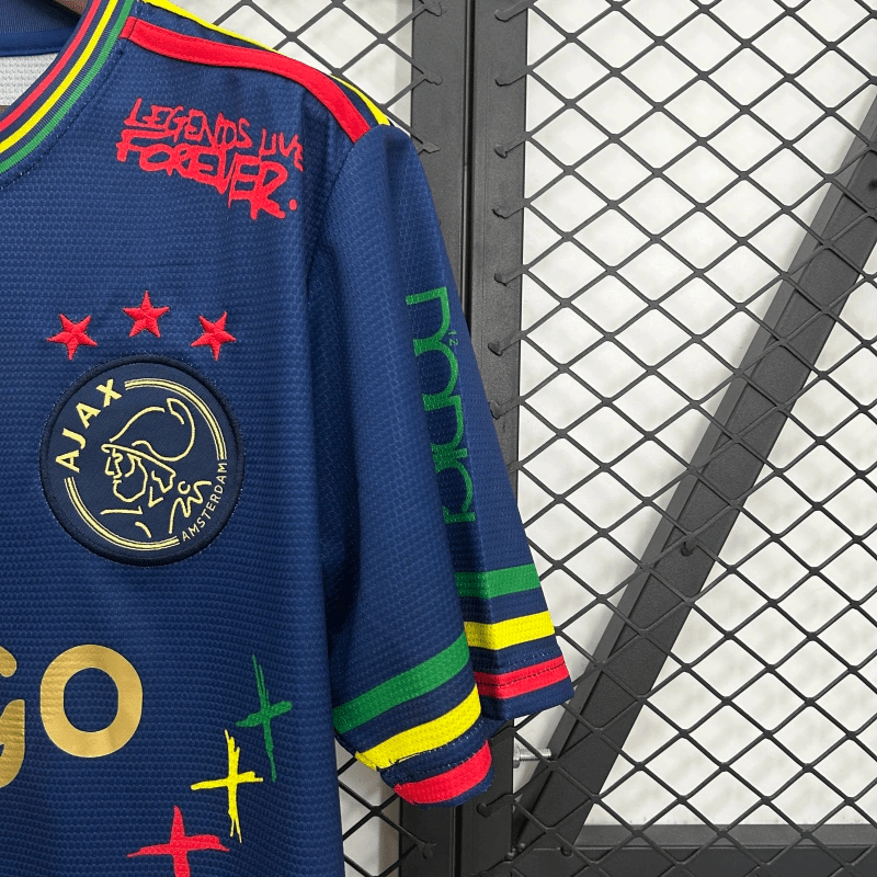 25/26 Ajax Special Edition - Bob Marley Blue - FutStore