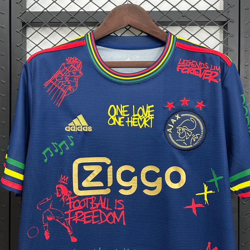 25/26 Ajax Special Edition - Bob Marley Blue - FutStore