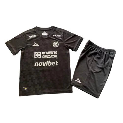 25/26 Kids Cruz Azul Third Black - FutStore