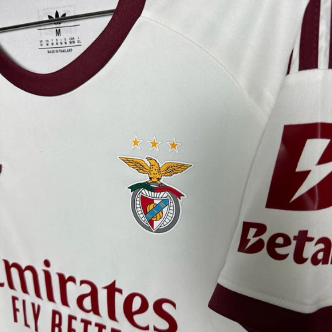 Benfica away soccer jersey 2026/27 fan version with official club crest - view 3
