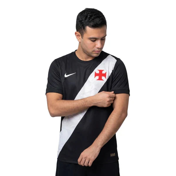 Vasco da Gama home soccer jersey 2026/27 fan version in white with black sash