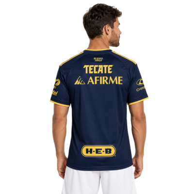Tigres UANL away soccer jersey 2026/27 fan version with official club crest - view 2