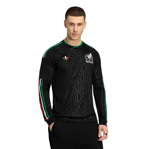 Mexico 2026 Third Away - Long Sleeve Fan Version Jersey - World Cup 2026