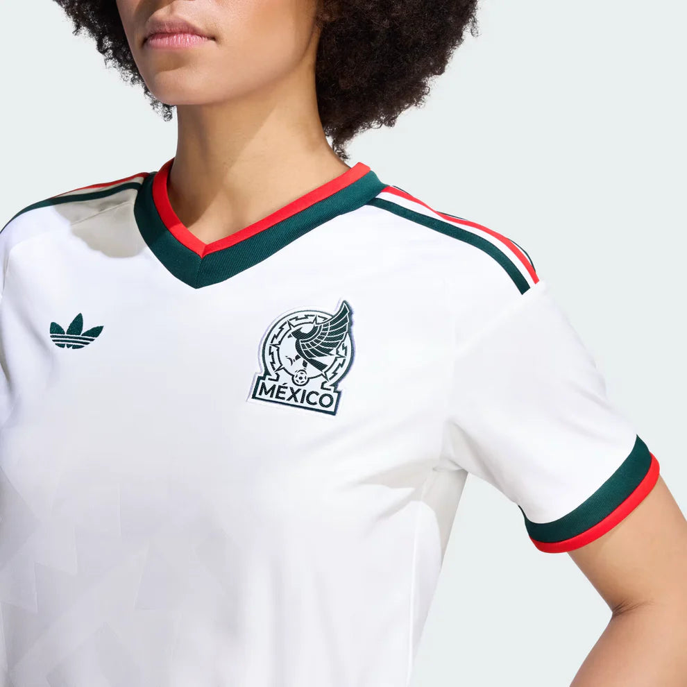 Mexico Women's Fan Jersey Away 2026 World Cup - White