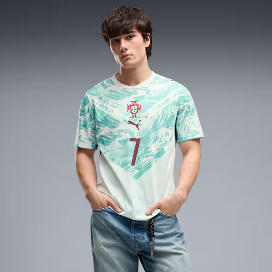 Portugal 2026 World Cup Away Jersey Ronaldo #7 - Fan Version