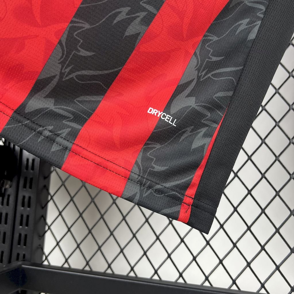 AC Milan 2025/26 Home Long Sleeves Jersey - FutStore
