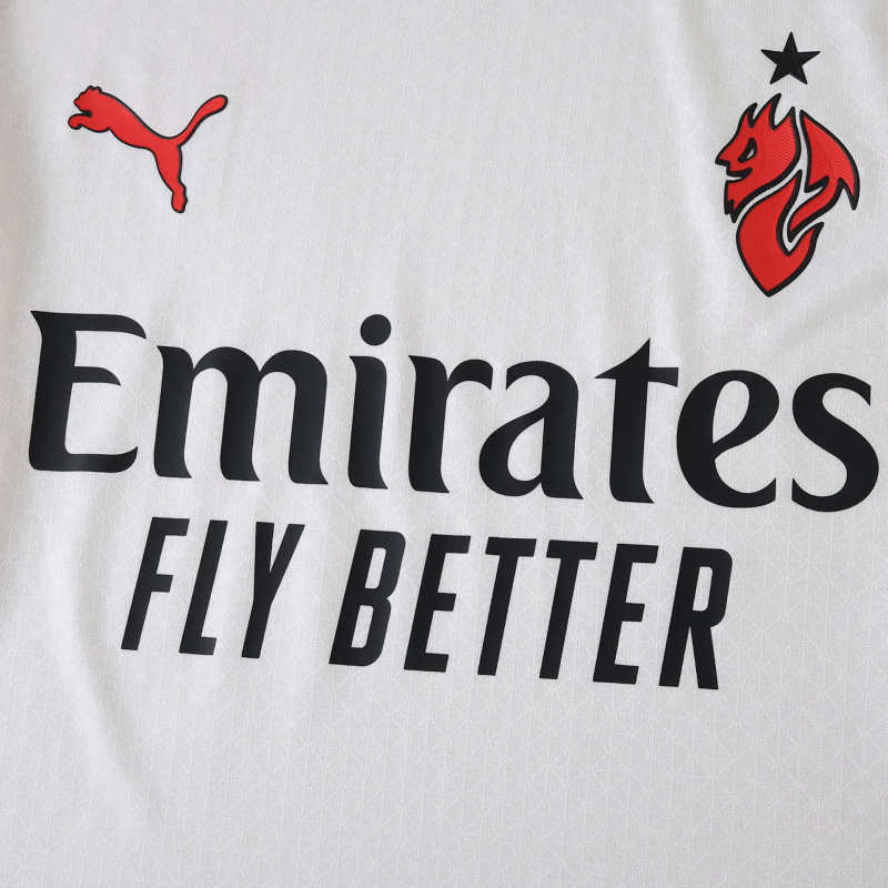 AC Milan Away Jersey 2025/26 Player Version - Long Sleeve - FutStore