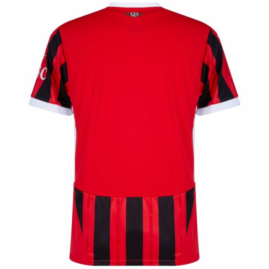 AC Milan Home Fan Jersey 2024/25 Patches UCL UEFA Foundation (Official Printing) - FutStore