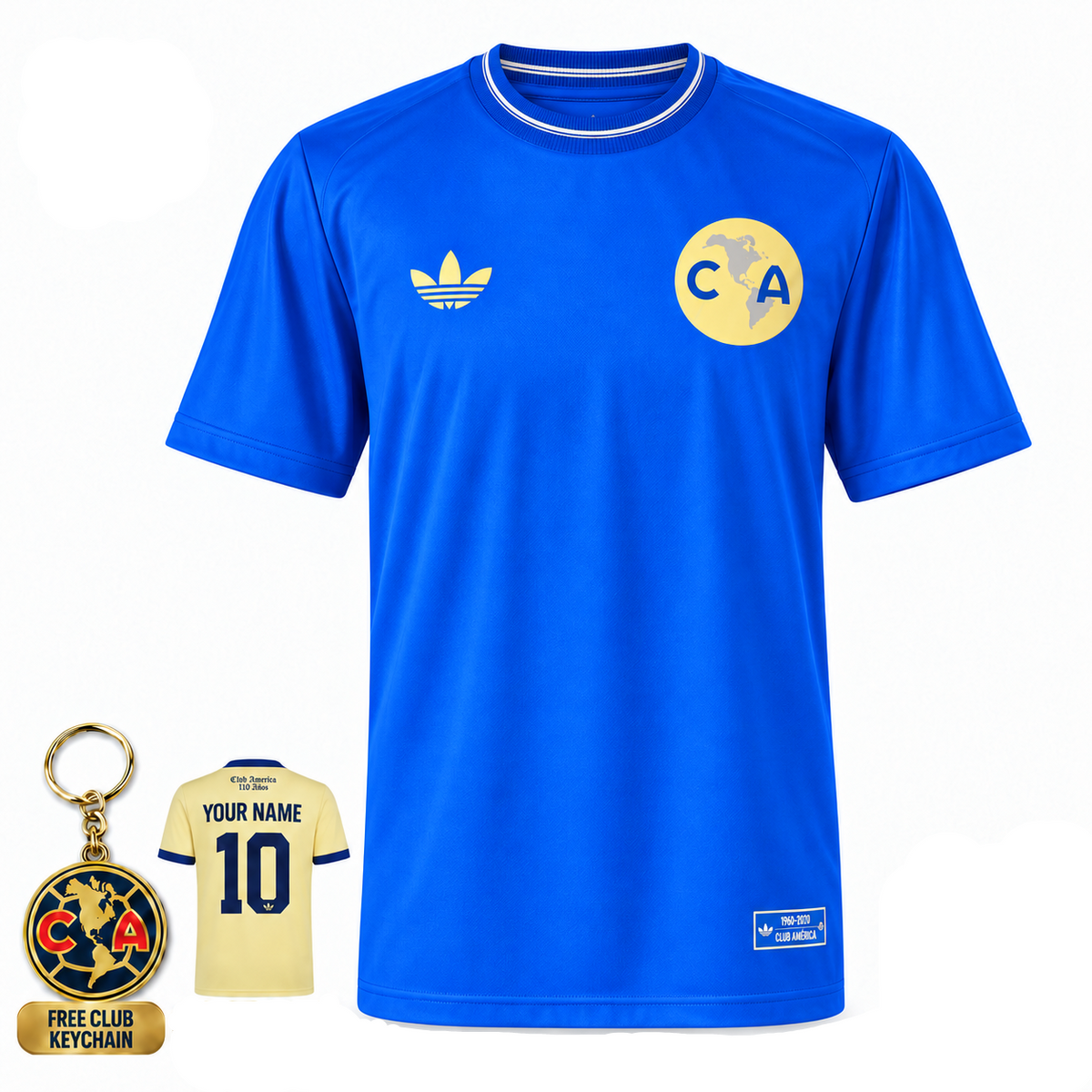 Club América - Iridescent Blue Anniversary 26/27 Fan Version Jersey