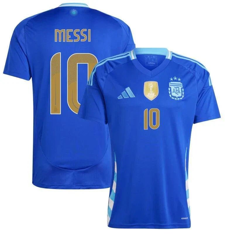 Argentina Away Jersey 2024/25 Messi 10 - FutStore