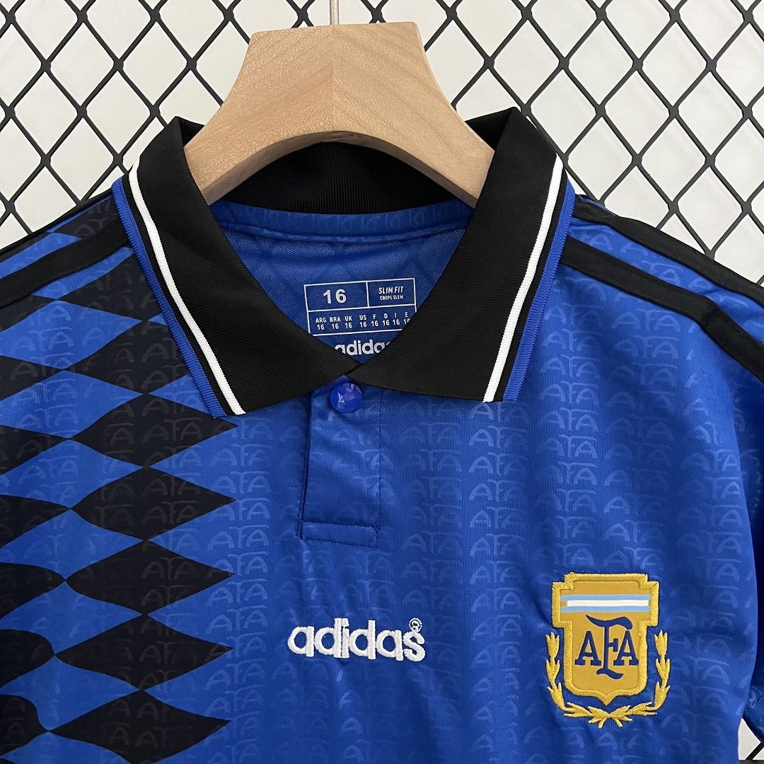 Argentina Away Retro 1994 Kids Kit - FutStore