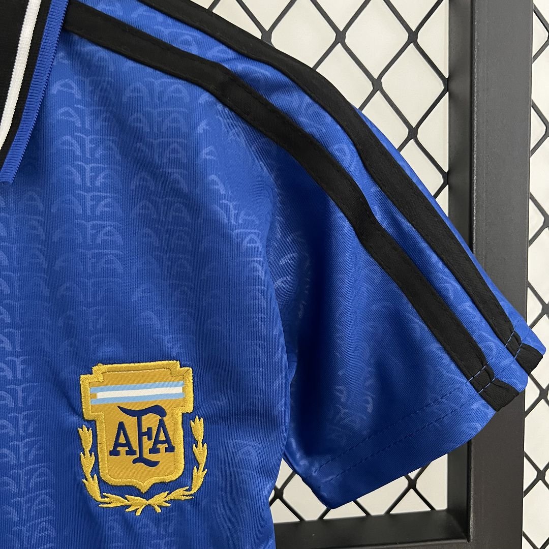 Argentina Away Retro 1994 Kids Kit - FutStore