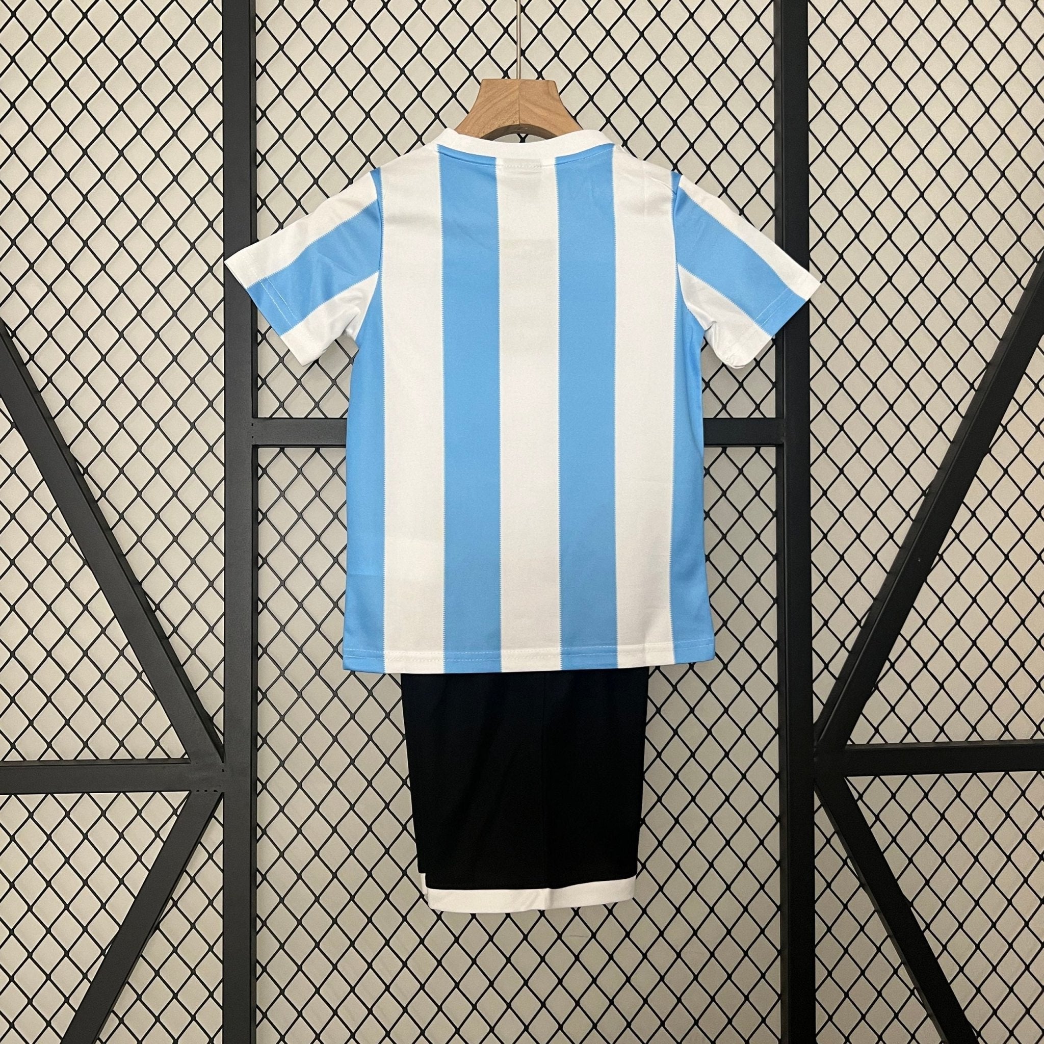 Argentina Home Retro 1986 Kids Kit - Le Coq Sportifit - FutStore