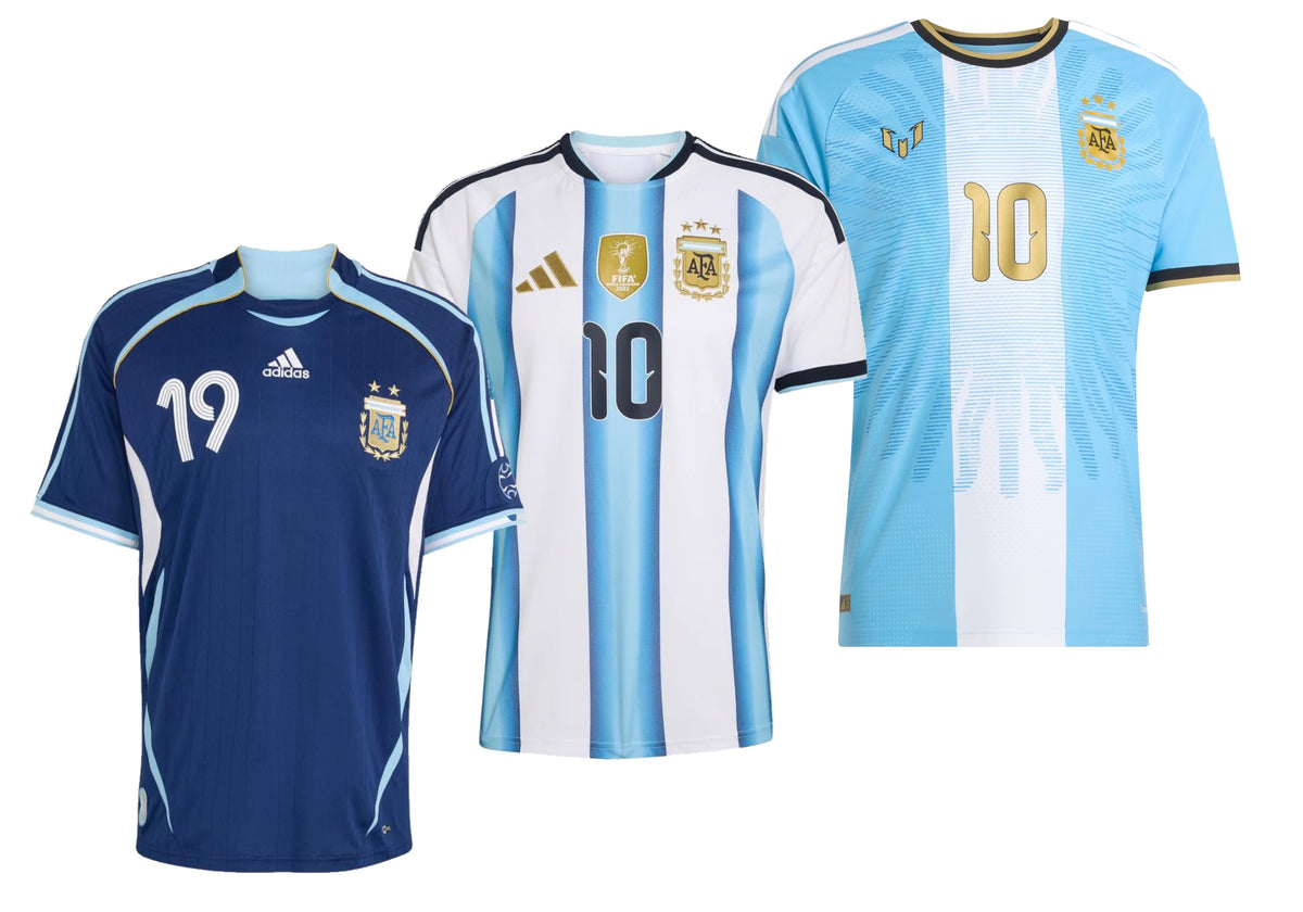 Argentina Messi 3-Pack - The Beginning, The Glory, The Farewell - FutStore
