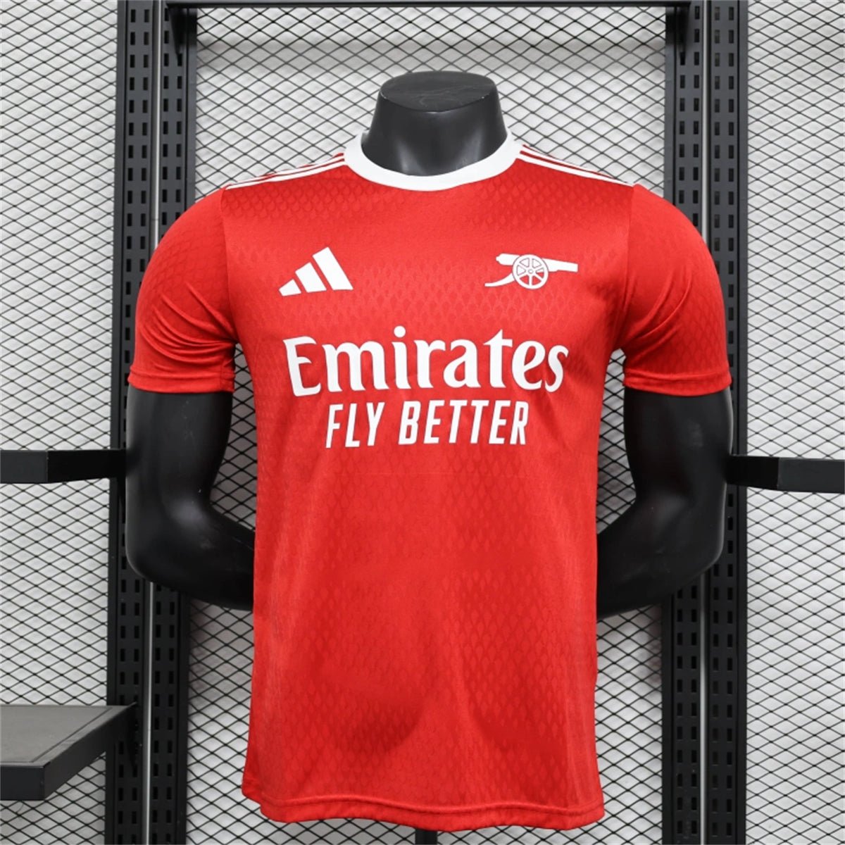 Arsenal 25/26 Pre - Match Jersey - Red - Player Version - Slim Fit - FutStore
