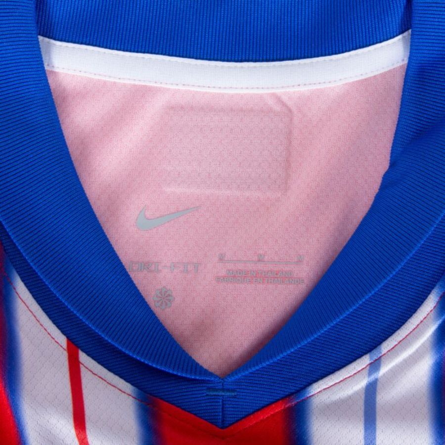 Atlético Madrid Home Fan Jersey 2024/25 Patches UCL UEFA Foundation (Official Printing) - FutStore