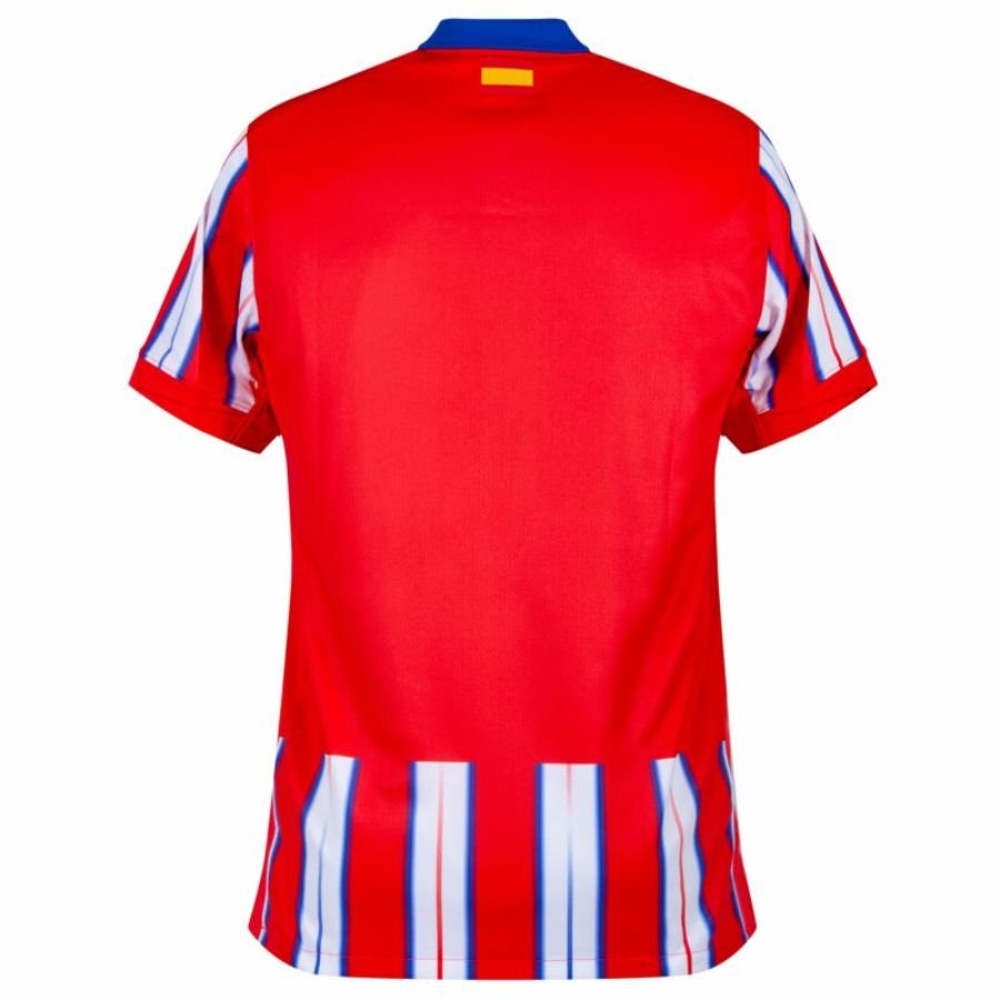 Atlético Madrid Home Fan Jersey 2024/25 Patches UCL UEFA Foundation (Official Printing) - FutStore