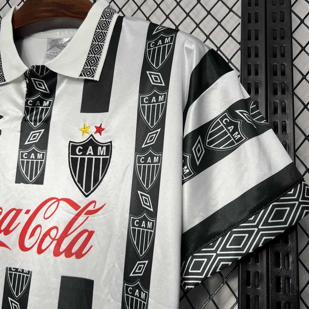 Atletico Mineiro Retro Home 1995/96 Jersey Coca - Cola - Umbro - FutStore
