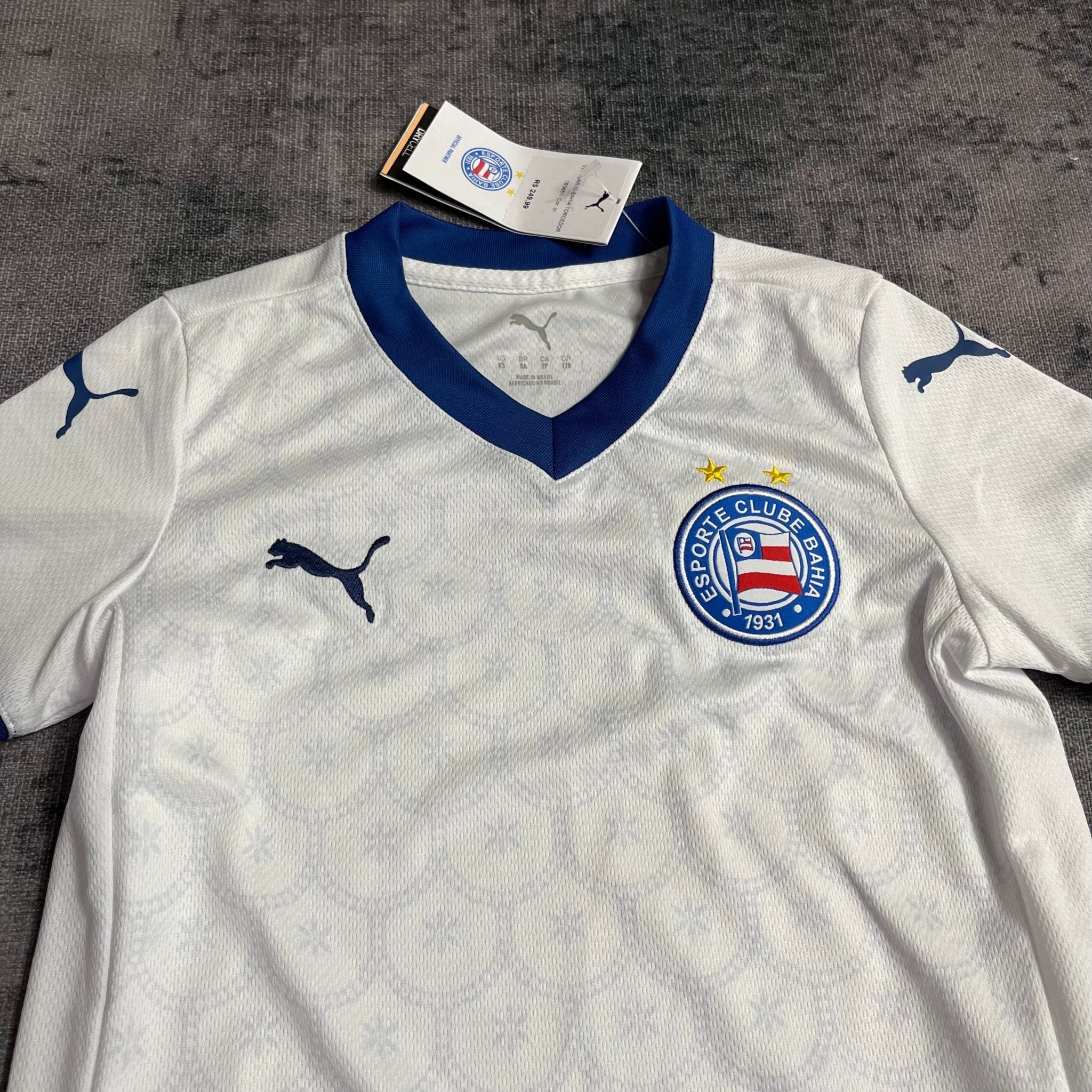 Bahia 2025/26 Home Jersey Kit Kids - FutStore