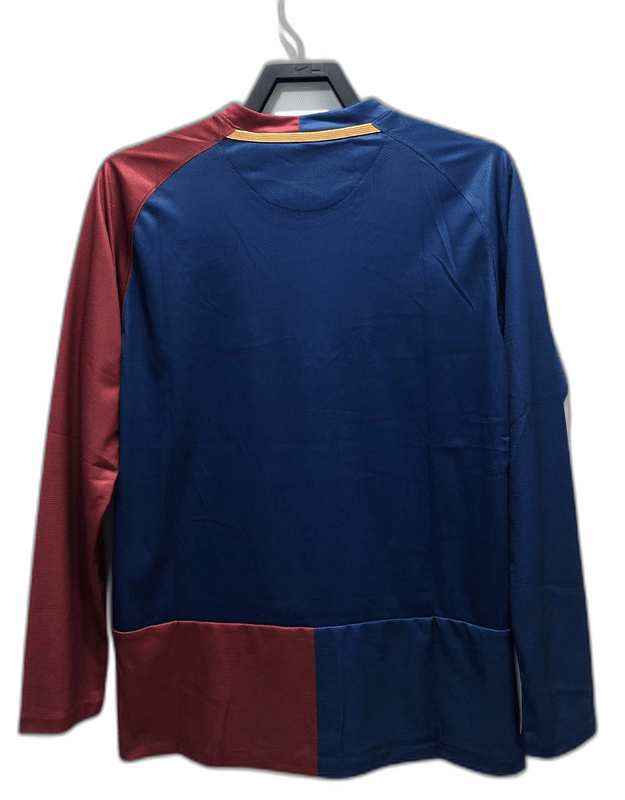 Barcelona 08/09 I Home Jersey - Long Sleeve Retro Version - FutStore