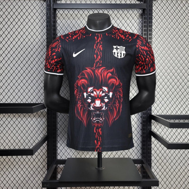 Barcelona 25/26 Lion Edition Jersey - Red - Player Version - Slim Fit - FutStore