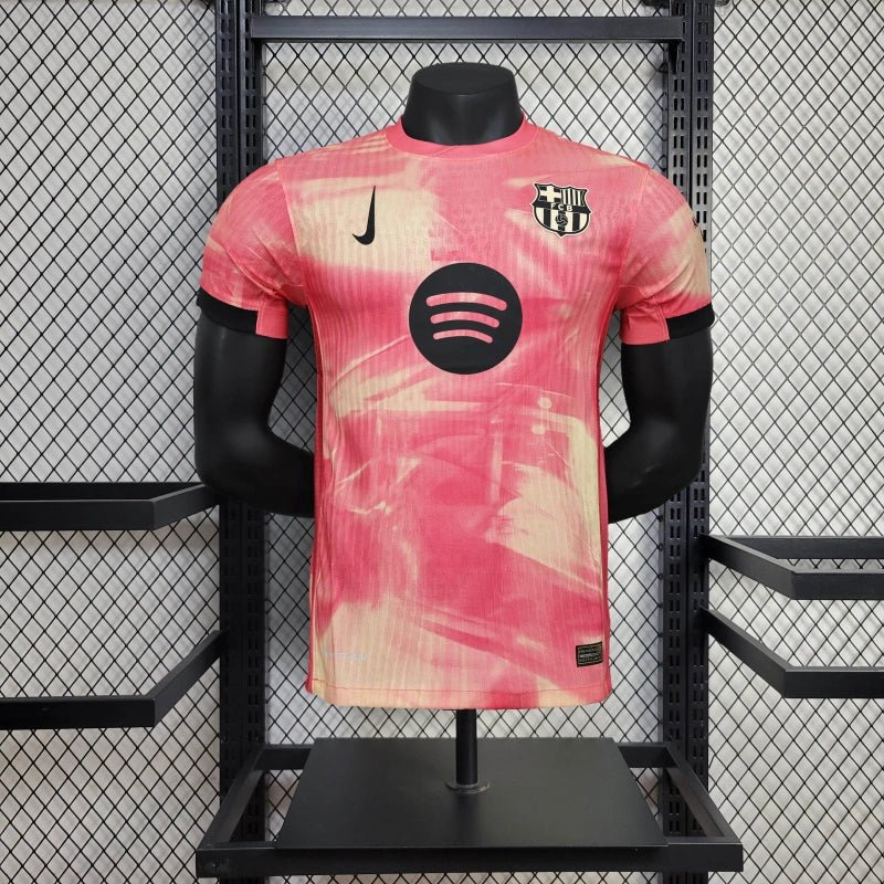 Barcelona 25/26 Special Edition Jersey - Pink - Player Version - Slim Fit - FutStore