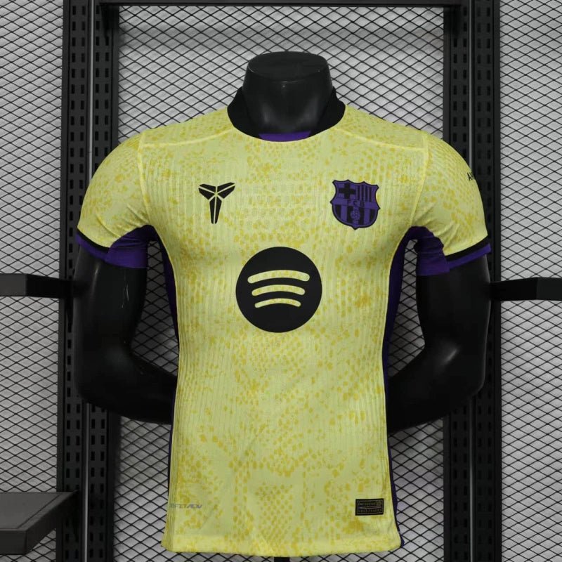 Barcelona 25/26 Special Edition Jersey - Yellow - Player Version - Slim Fit - FutStore
