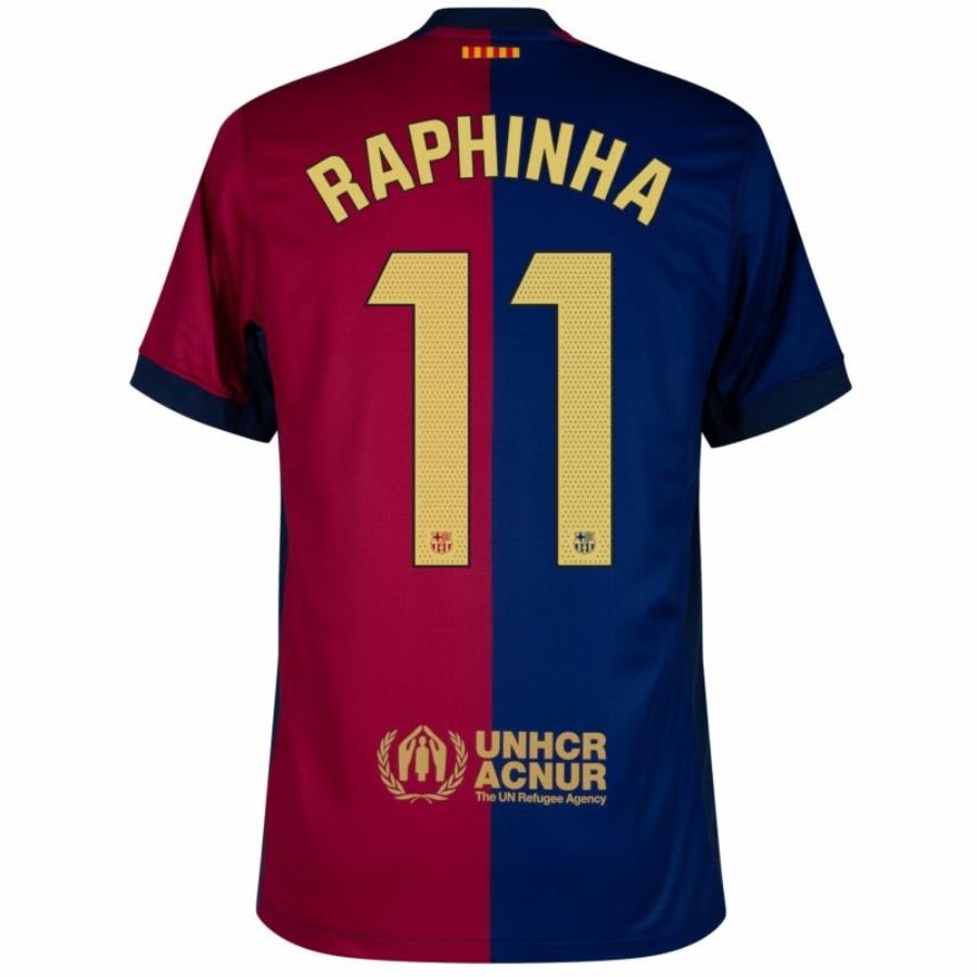 Barcelona Home 2024/25 Patches UCL UEFA Foundation (Official Printing) - FutStore
