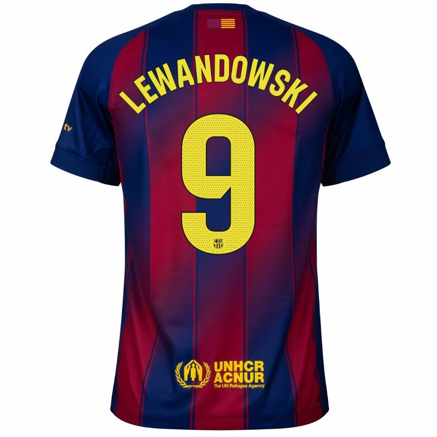 Barcelona Home Lewandowski 9 Home Fan Jersey 2025/26 - FutStore