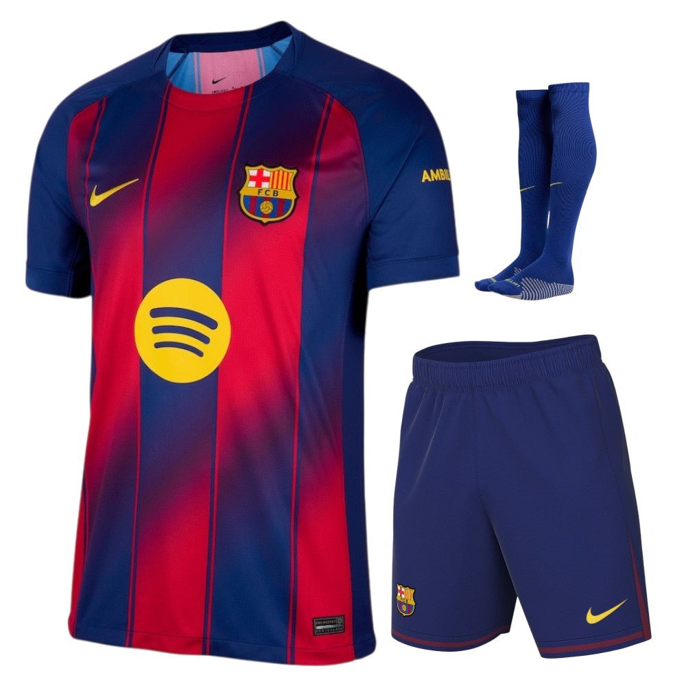Barcelona Kids Kit 2025/26 Home - FutStore