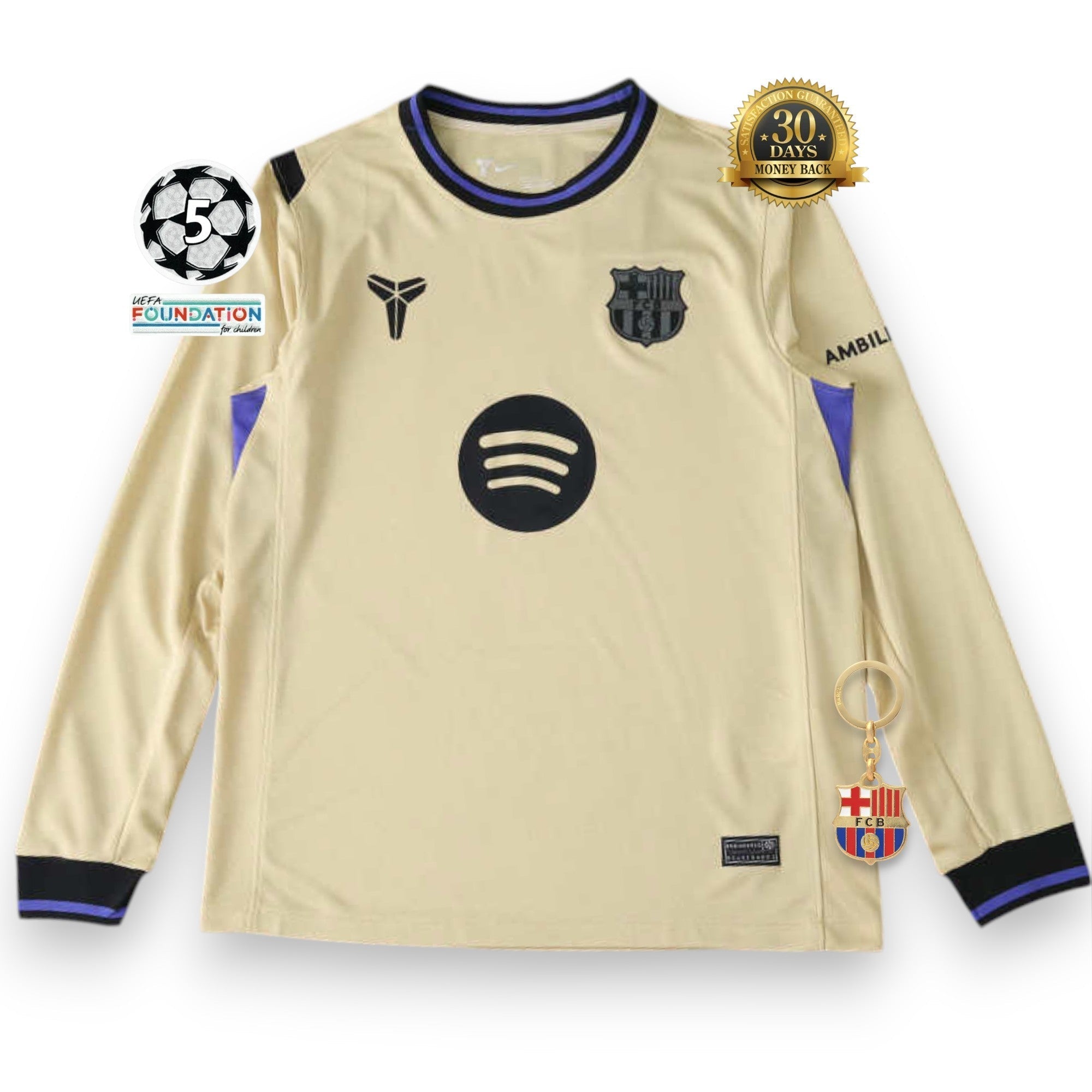 Barcelona x Kobe Bryant 25/26 Away Jersey - Long Sleeve - FutStore