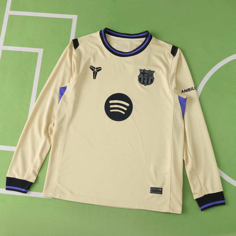 Barcelona x Kobe Bryant 25/26 Away Jersey - Long Sleeve - FutStore