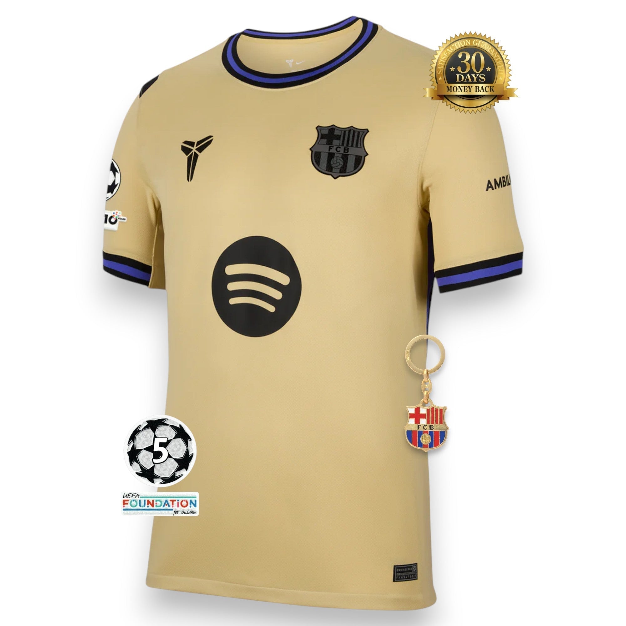 Barcelona x Kobe Bryant Away Jersey 2025/26 - FutStore