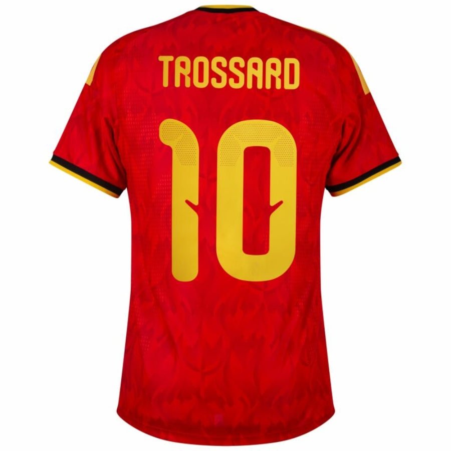 Belgium Home Trossard 10 Fan Jersey Shirt 2026 World Cup - FutStore
