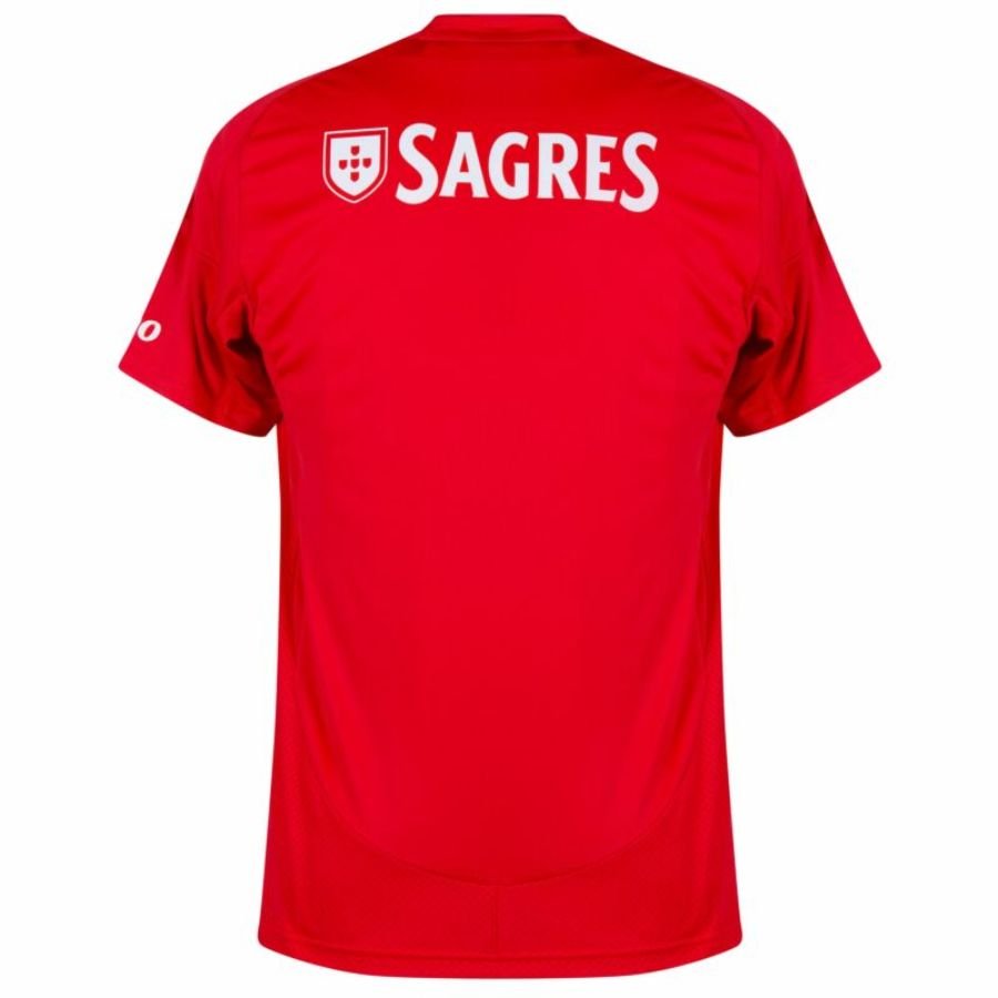 Benfica Home Fan Jersey 2024/25 Patches UCL UEFA Foundation (Official Printing) - FutStore