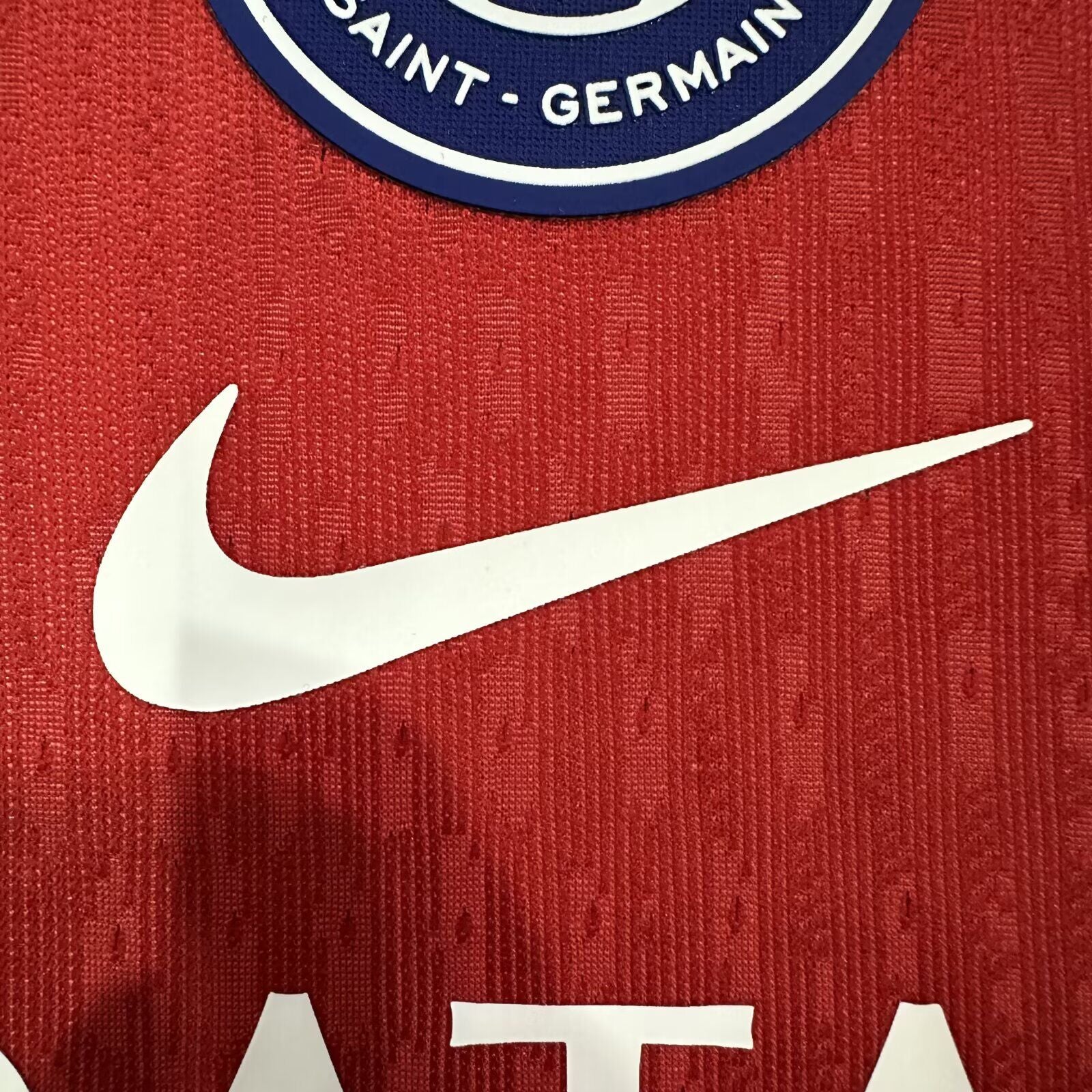 PSG home player version soccer jersey 2026/27 slim fit in blue red and white - view 5