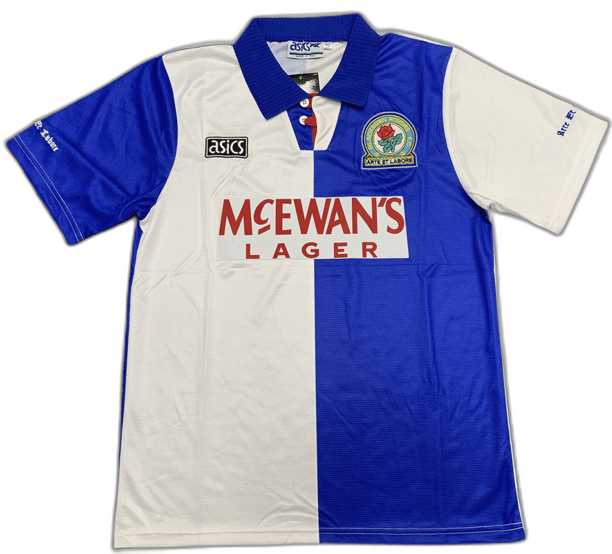 Blackburn Rovers 94/95 I Home Jersey - Retro Version - FutStore
