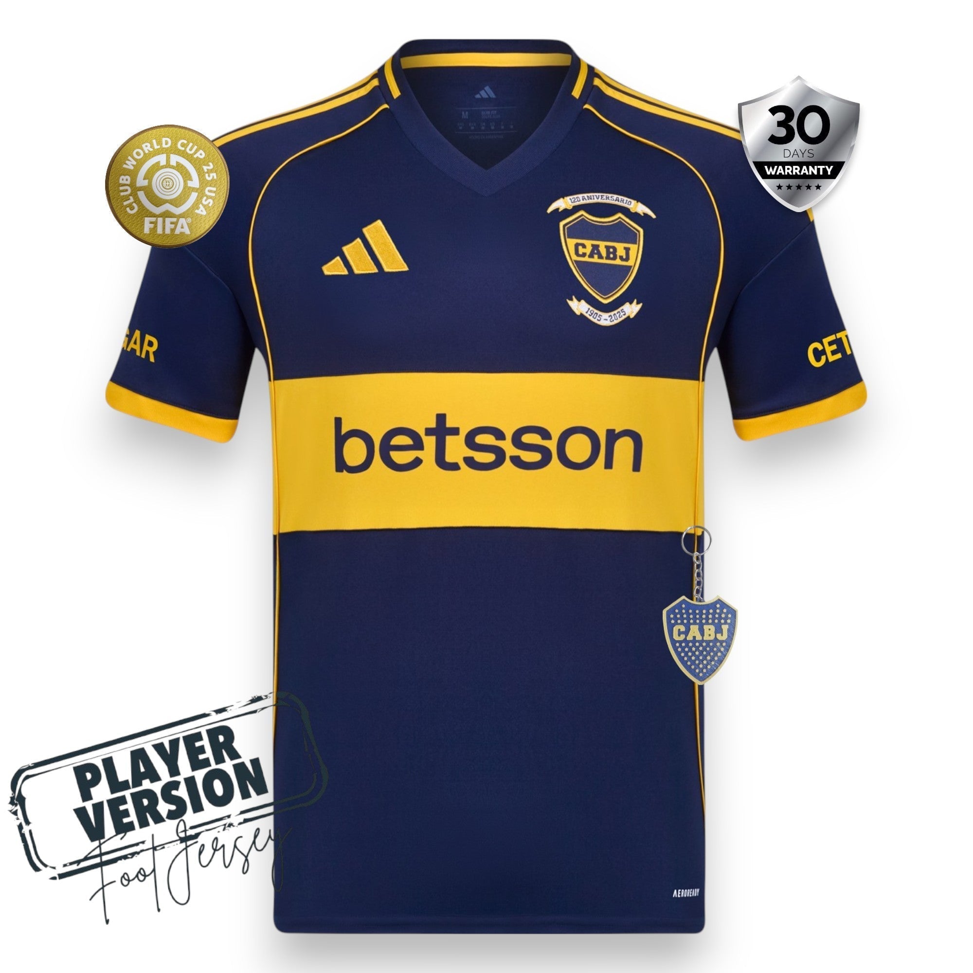 Boca Juniors Home 120th Anniversary Player Jersey 2025/26 - FutStore