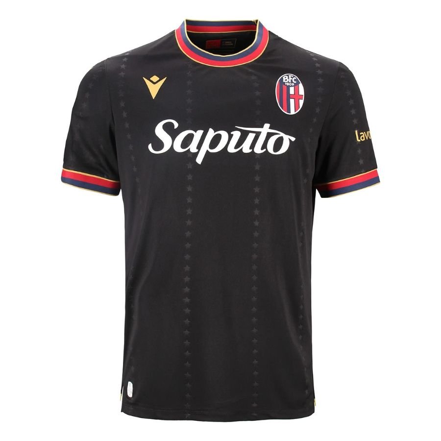 Bologna Fourth Fan Jersey 2024/25 Patches UCL UEFA Foundation (Official Printing) - FutStore