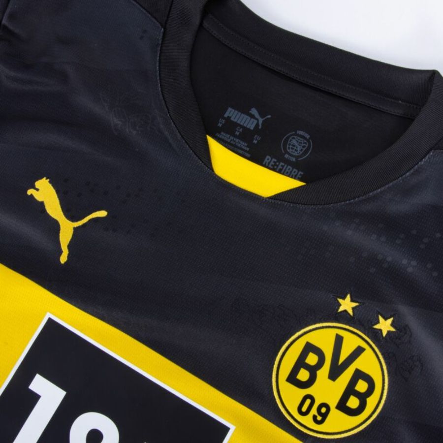 Borussia Dortmund Away 2024/25 Patches UCL UEFA Foundation (Official Printing) - FutStore