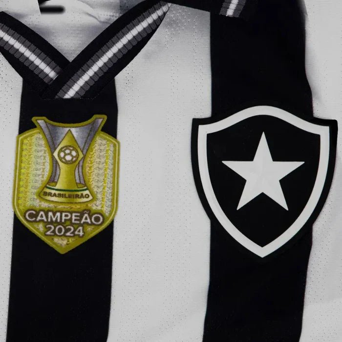 Botafogo Home Fan Jersey 2025/26 Patch Campeão Brasileirão 2024 - FutStore