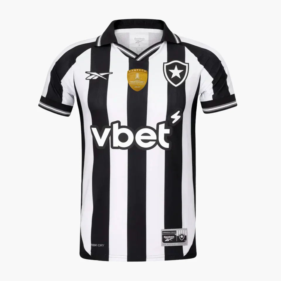 Botafogo Home Fan Jersey 2025/26 - Patch Campeao Libertadores - FutStore