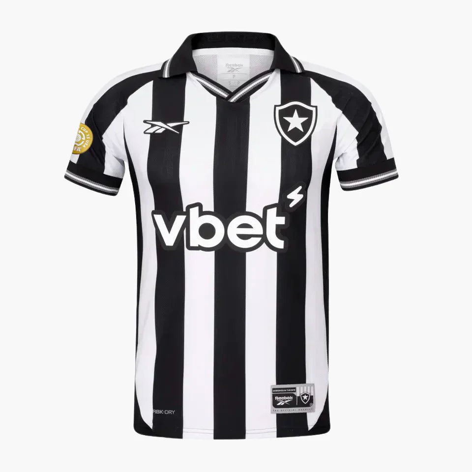 Botafogo Home Fan Jersey 2025/26 - Patch Mundial de Clubes - FutStore