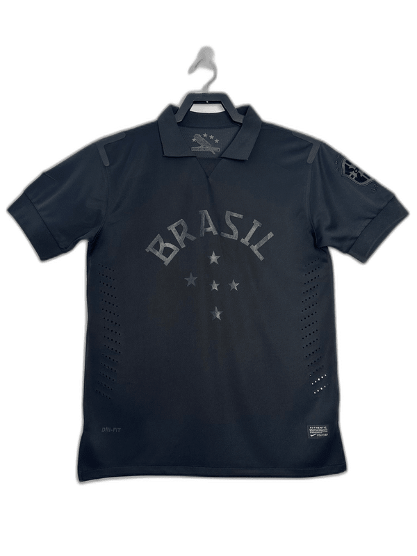 Brazil 13/14 Black Jersey - Retro Version - FutStore
