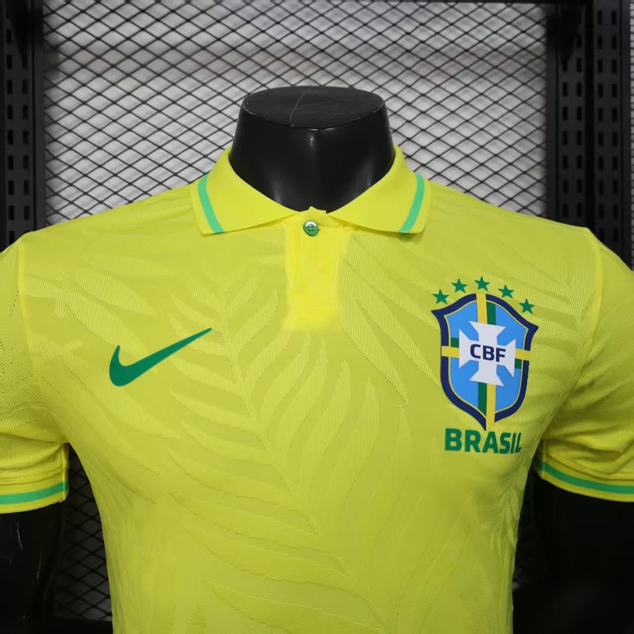 Brazil 25/26 Polo Edition Jersey - Yellow - Player Version - Slim Fit - FutStore
