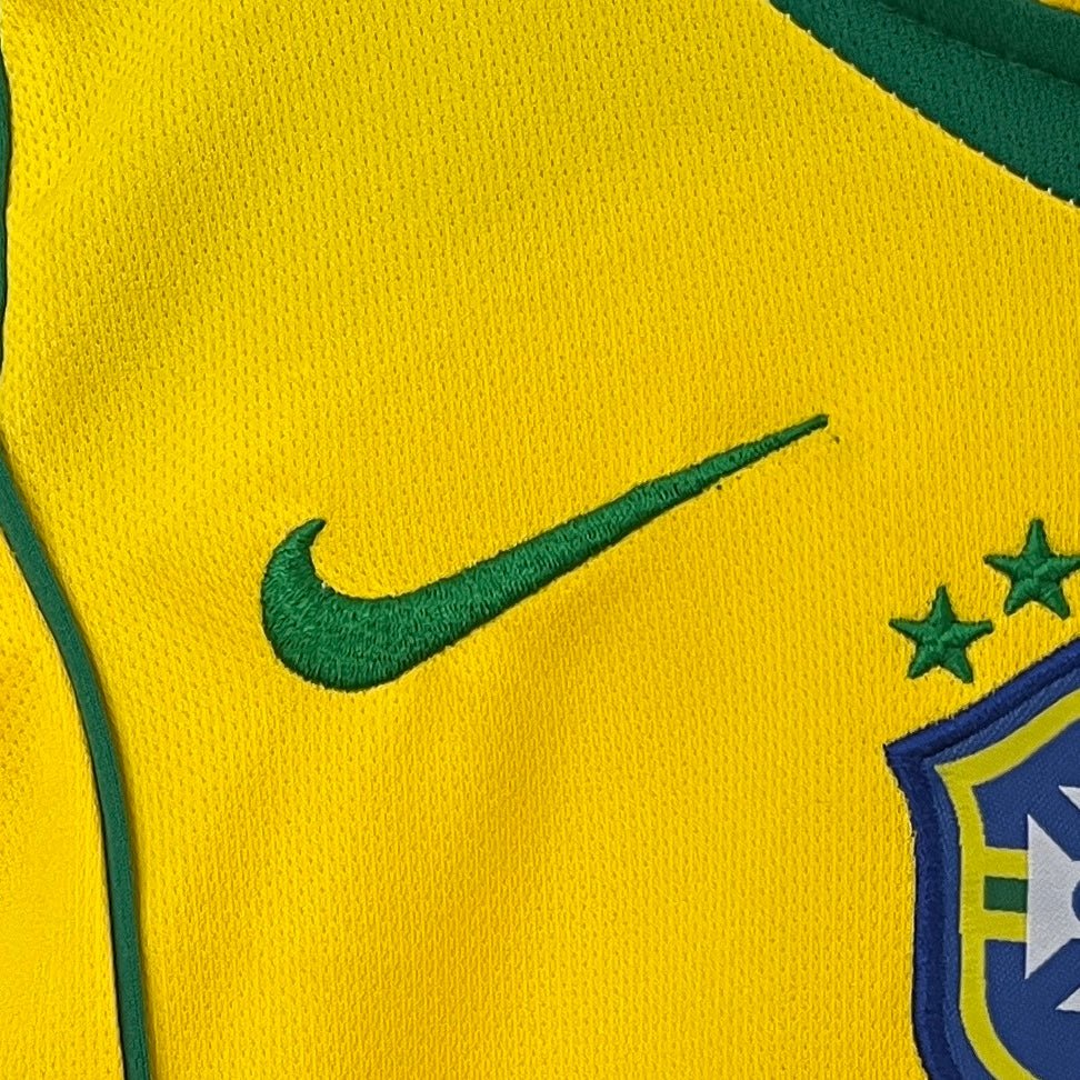 Brazil Away Retro Kids Kit 2004 - FutStore
