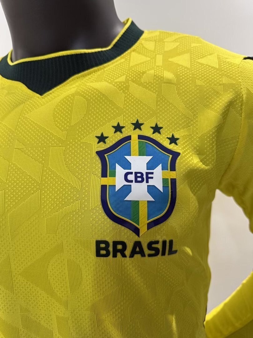 Brazil World Cup 2026 Jersey Player Version - Long Sleeve - FutStore