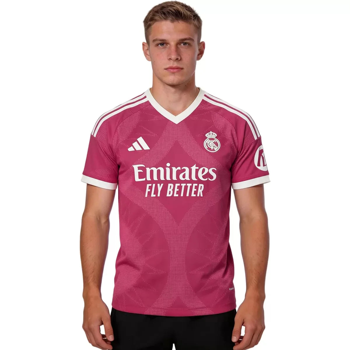 Real Madrid third soccer jersey 2026/27 fan version with official club crest